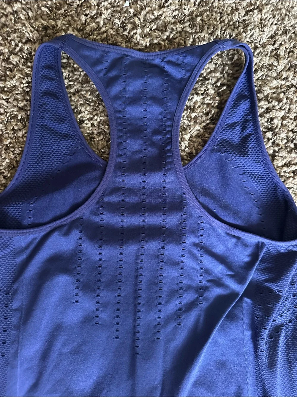 Fabletics Deep Blue Racerback Performance Tank - Picture 4 of 4